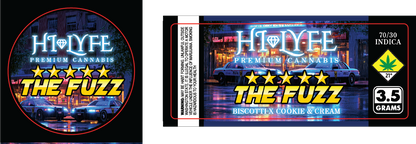 Hi-Lyfe 3.5g Jar & Lid Labels