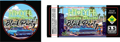 Hi-Lyfe 3.5g Jar & Lid Labels