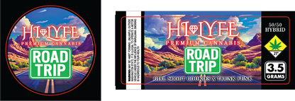 Hi-Lyfe 3.5g Jar & Lid Labels
