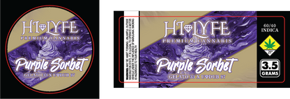 Hi-Lyfe 3.5g Jar & Lid Labels