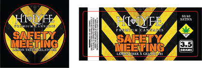 Hi-Lyfe 3.5g Jar & Lid Labels