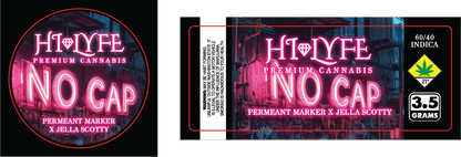 Hi-Lyfe 3.5g Jar & Lid Labels