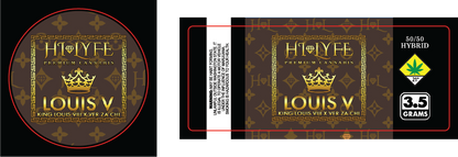 Hi-Lyfe 3.5g Jar & Lid Labels