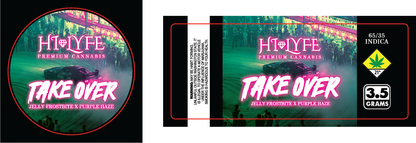 Hi-Lyfe 3.5g Jar & Lid Labels