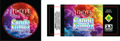 Hi-Lyfe 3.5g Jar & Lid Labels