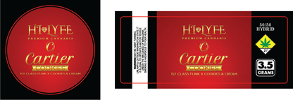 Hi-Lyfe 3.5g Jar & Lid Labels