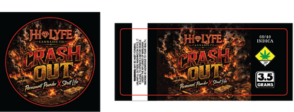 Hi-Lyfe 3.5g Jar & Lid Labels