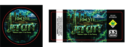 Hi-Lyfe 3.5g Jar & Lid Labels
