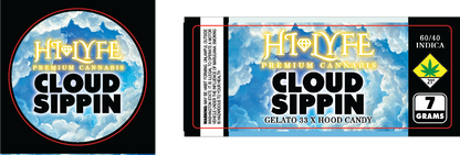 Hi-Lyfe 7g Jar & Lid Labels