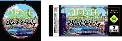 Hi-Lyfe 7g Jar & Lid Labels