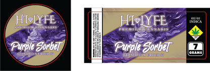 Hi-Lyfe 7g Jar & Lid Labels