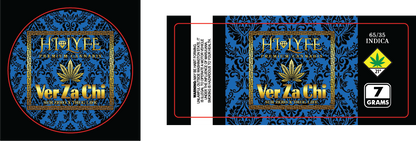 Hi-Lyfe 7g Jar & Lid Labels
