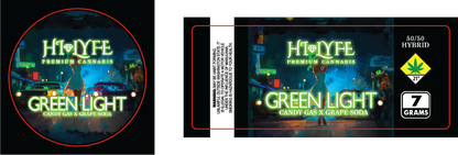 Hi-Lyfe 7g Jar & Lid Labels