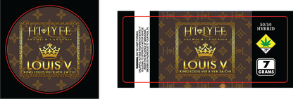 Hi-Lyfe 7g Jar & Lid Labels