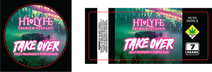 Hi-Lyfe 7g Jar & Lid Labels