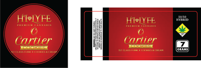 Hi-Lyfe 7g Jar & Lid Labels