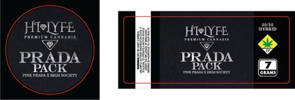 Hi-Lyfe 7g Jar & Lid Labels