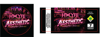 Hi-Lyfe 7g Jar & Lid Labels