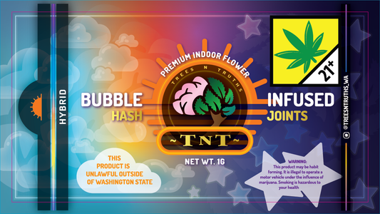 TNT Bubble Hash Joints