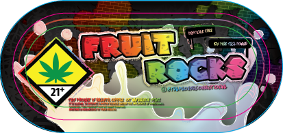 THC - Jar Label - Fruit Rocks