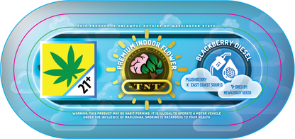 TNT - Jar Label - 1G - Flower