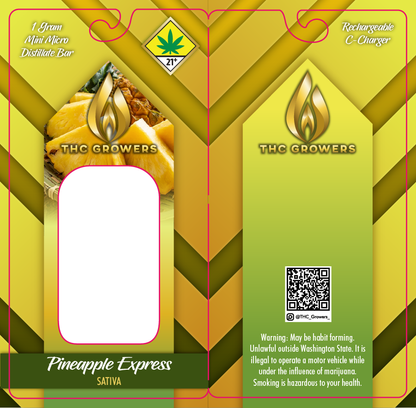 THC Growers Mini Micro Distillate Bars