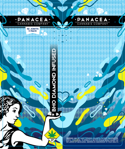 Panacea 3 Pack 1g Joints BHO Infused