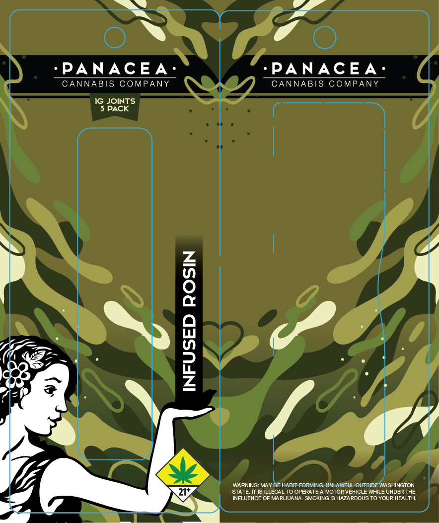 Panacea 3 Pack 1g Joints Infused Rosin