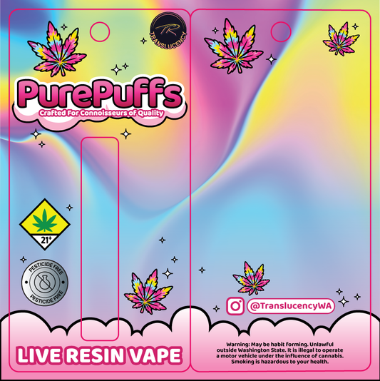 Pure Puffs Live Resin Vape