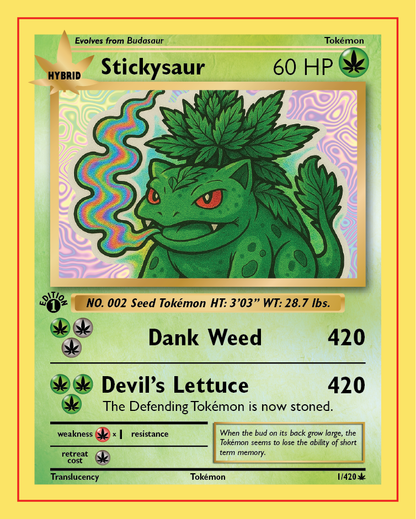 Translucency Pokemon Card Stickers