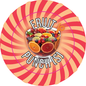 Translucency Strain Sticker 0.69" Round