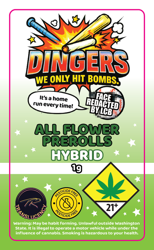 Dingers All Flower Prerolls