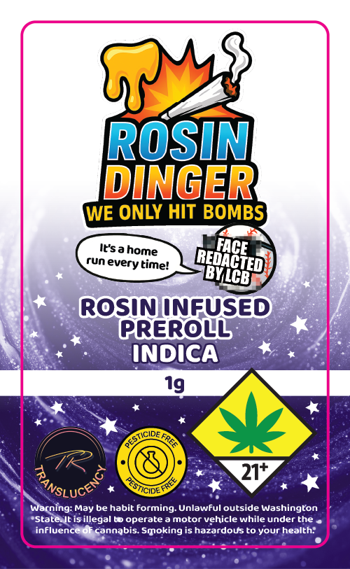 Dingers Rosin Infused Prerolls
