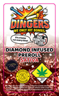 Dingers Diamond Infused Prerolls