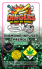 Dingers Diamond Infused Prerolls