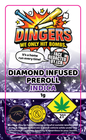 Dingers Diamond Infused Prerolls