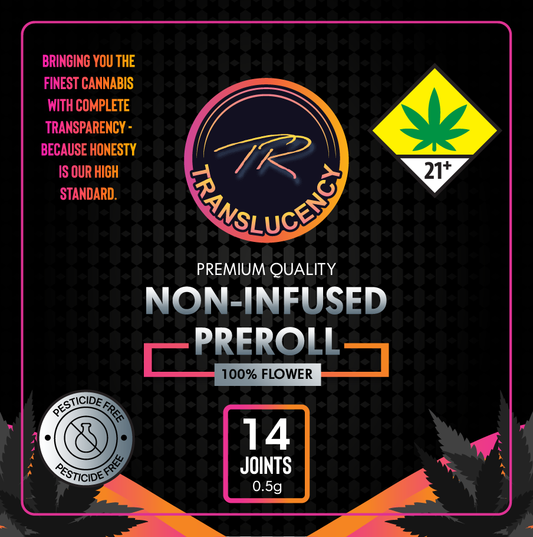 Translucency Non-Infused Preroll Label