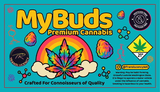 MyBuds Flower Jar Label