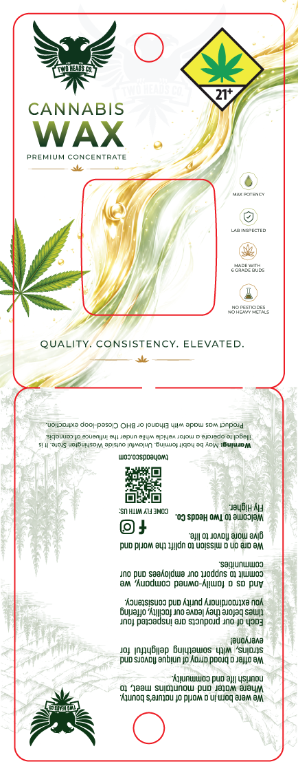 Two Heads Co Sugar Wax Premium