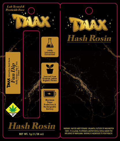 Twax Hash Rosin Opex Disposable