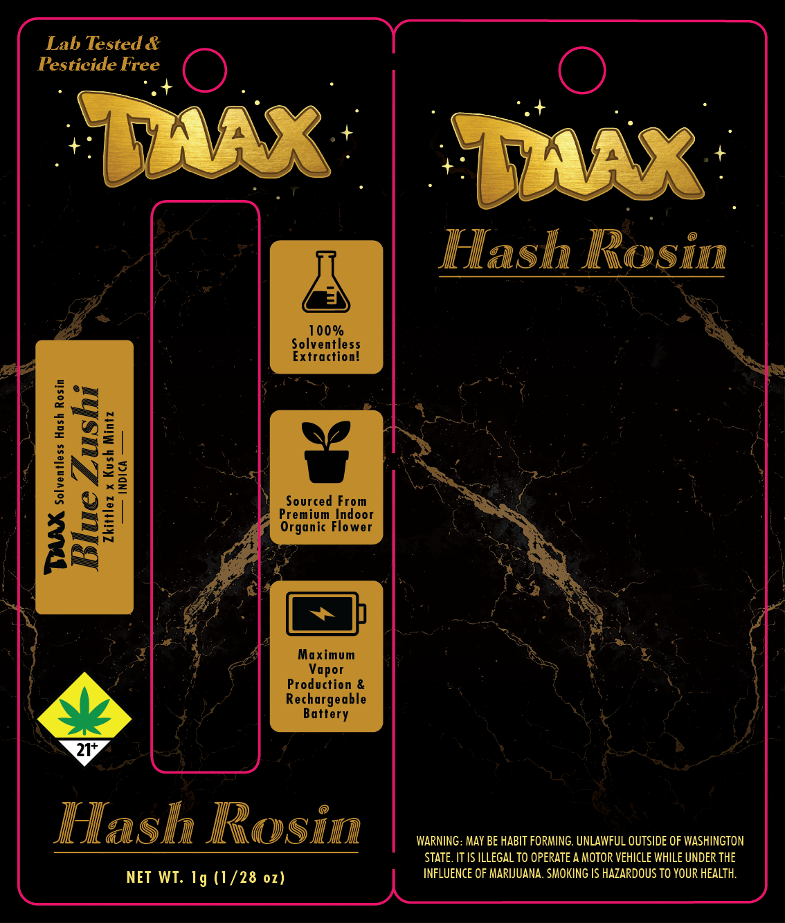 Twax Hash Rosin Opex Disposable