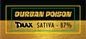 Twax Live Resin Piggyback Strain Sticker