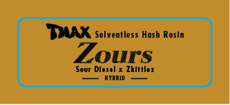 Twax Hash Rosin Strain Sticker