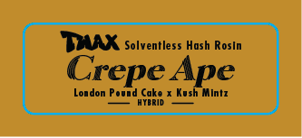 Twax Hash Rosin Strain Sticker