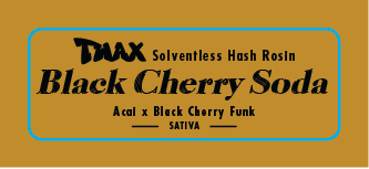 Twax Hash Rosin Strain Sticker