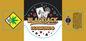 Black Jack Dab Jar Label