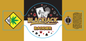 Black Jack Dab Jar Label