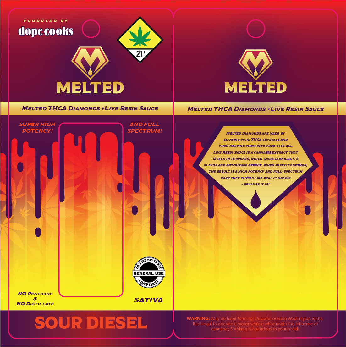 Dope Cooks Melted UZO