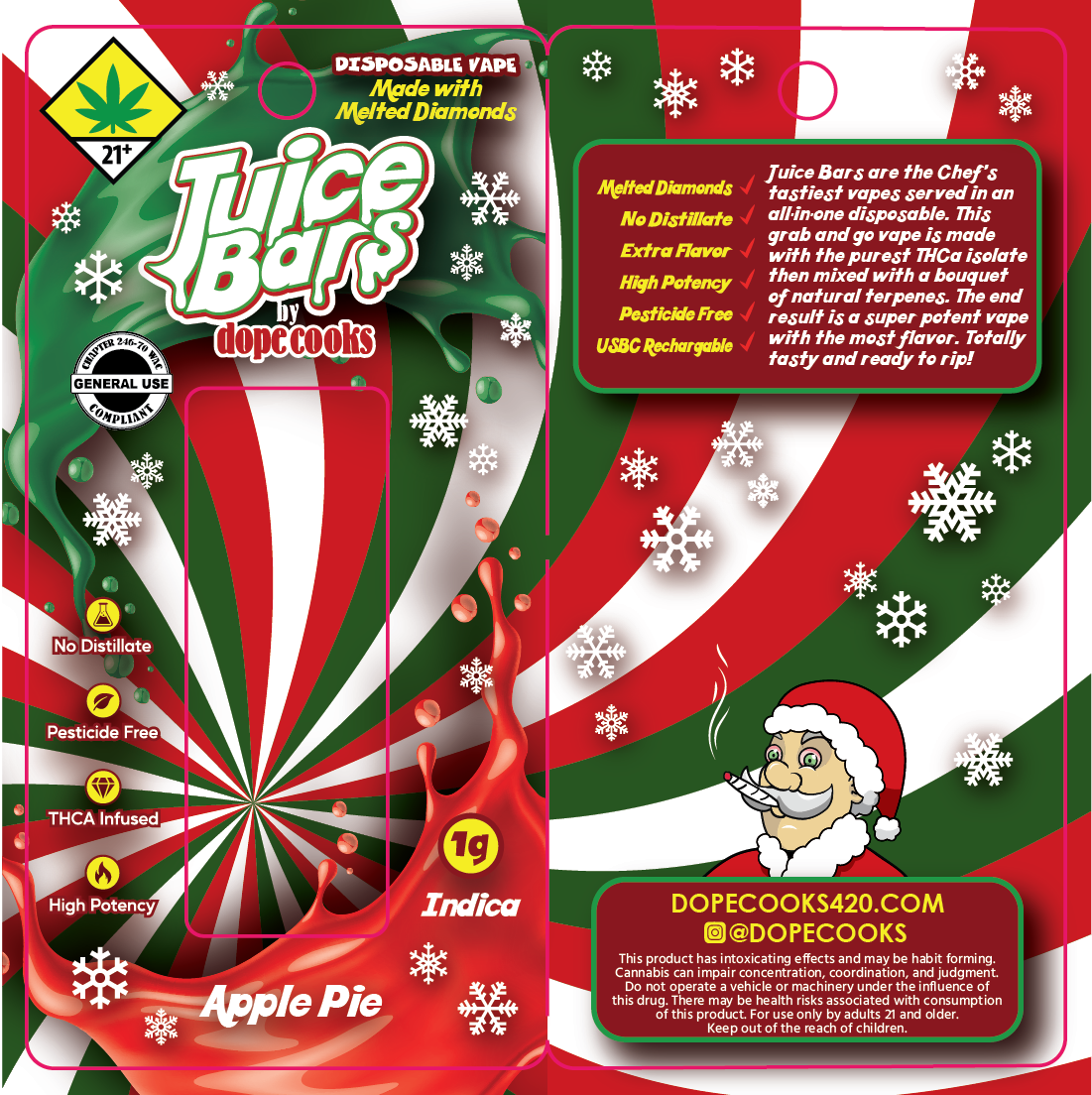 Dope Cooks Juice Bar Holiday Edition