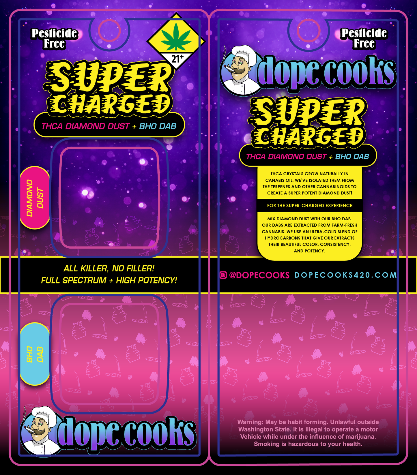 Dope Cooks Super Charged Dual Dabs